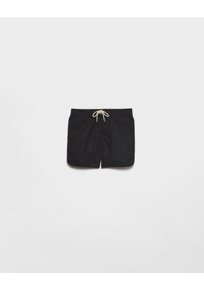 Technical fabric swim trunks