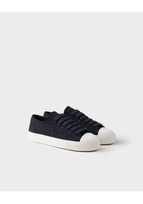 Cotton gabardine sneakers