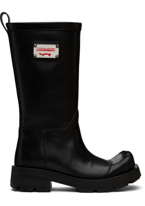 Charles Jeffrey LOVERBOY Black Sheathed Boots