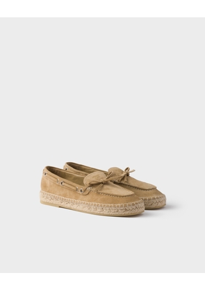 Suede espadrilles
