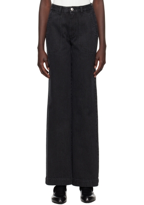 A. P.C. Black Seaside Jeans