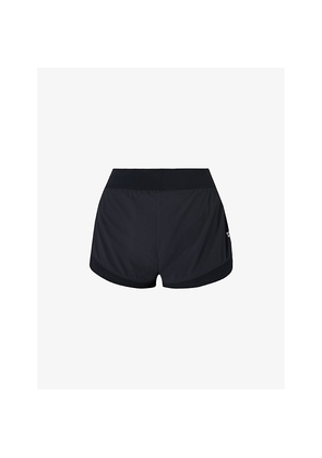 Womens Sweaty Betty Tempo Run High-Rise Stretch-Woven Shorts