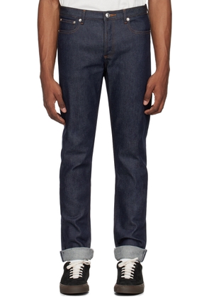 A. P.C. Indigo Petit New Standard Jeans