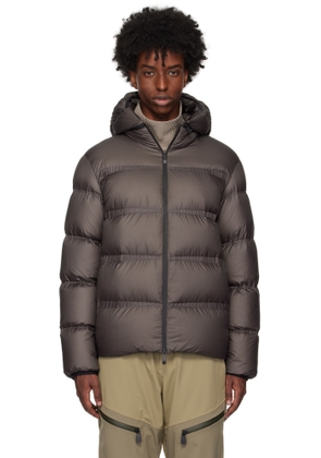 Moncler Brown Masac Down Jacket