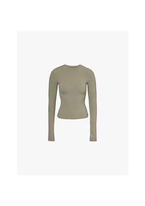 Womens Adanola Ultimate Slim-Fit Stretch-Woven Top