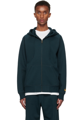Carhartt Work In Progress Blue Chase Hoodie