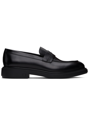 Ferragamo Black Penny Loafers