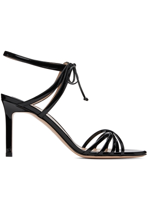 TOM FORD Black Patent Leather Angelica Heeled Sandals