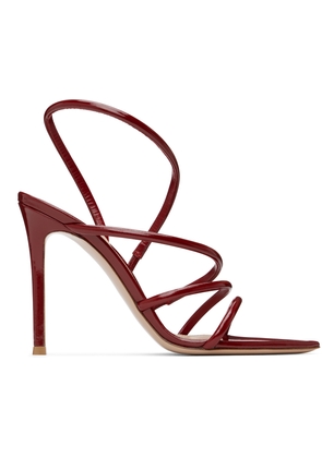 Gianvito Rossi Red Ettie Heeled Sandals