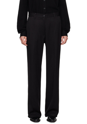 LE17SEPTEMBRE Black Ain Trousers