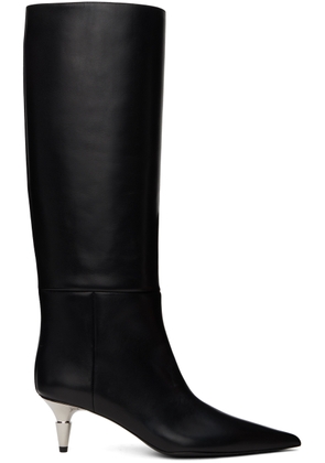 Proenza Schouler Black Spike Tall Boots