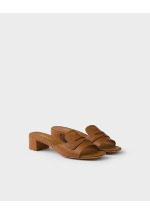 Leather sandals