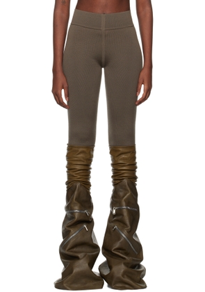 Rick Owens Gray Porterville Leggings