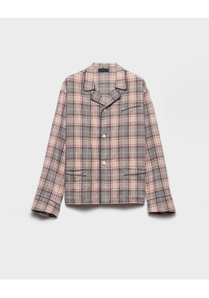 Checked cotton shirt