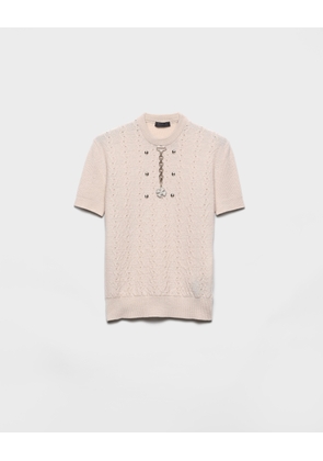 Wool crew-neck sweater