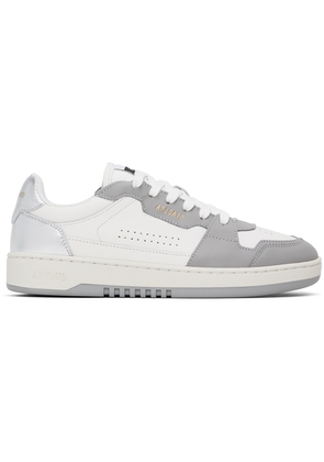 Axel Arigato White & Silver Dice Lo Sneakers