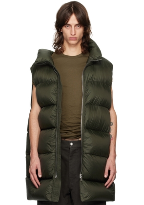 Rick Owens Green Porterville Flight Down Vest