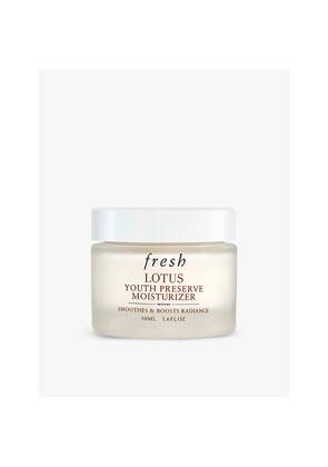 Fresh Lotus Youth Preserve Line and Texture Smoothing Day Face Cream