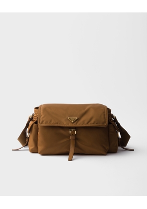 Prada Explore large Re-Nylon shoulder bag with flap