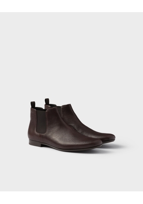 Leather Chelsea boots