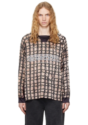 Serapis Pink Crate Grille Football Polo