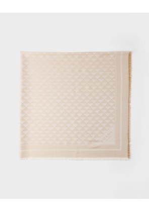 Silk, viscose and Lurex shawl