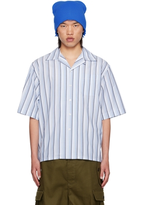Marni Blue Striped Shirt