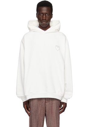 Marni Off-White Wild Cat & Tall Rainbow Fungus Hoodie