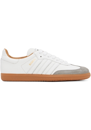 adidas Originals White Samba OG Made In Italy Sneakers