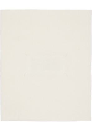 Maison Margiela Off-White Merino Wool Neck Warmer