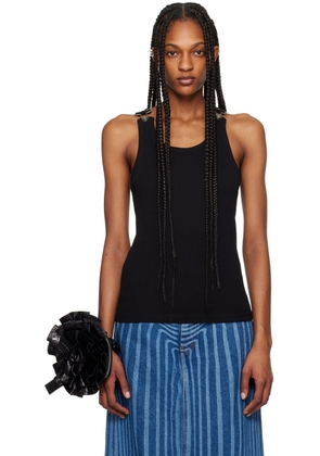 Jean Paul Gaultier Black 'The Straps' Tank Top