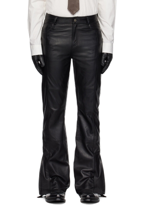 Deadwood Black Prance Leather Pants