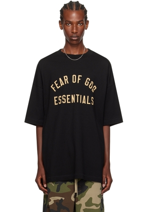 Fear of God ESSENTIALS Black Crewneck T-Shirt
