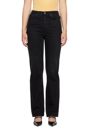TOTEME Black Classic Cut Jeans