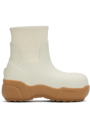 AMBUSH White Rubber Boots