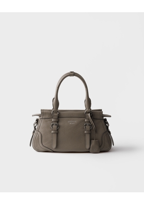 Large leather tote bag