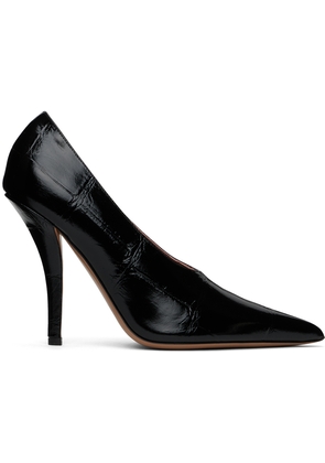 Paris Texas Black Jessica Heels