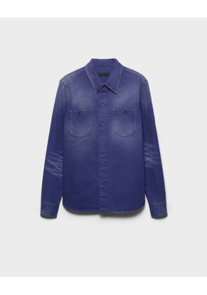 Cotton twill shirt