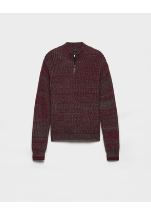 Wool and cashmere sweater