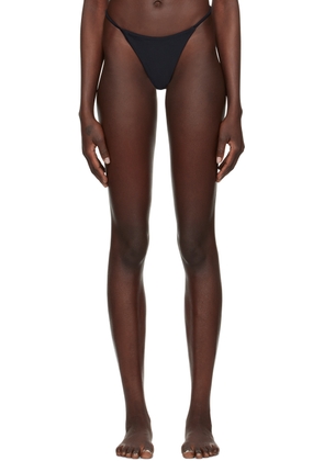 CDLP Black Tanga Bikini Bottoms