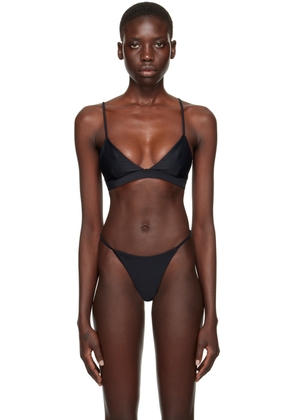 CDLP Black Triangle Bikini Top