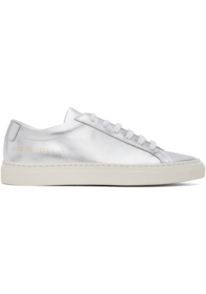 Common Projects Silver Achilles Sneakers