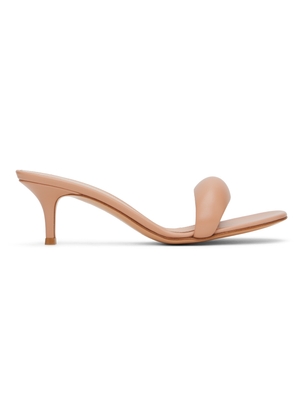 Gianvito Rossi Pink Bijoux 55 Mules