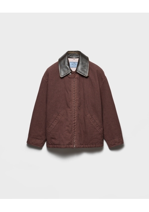 Old canvas caban jacket