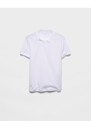 Shapeable cotton T-shirt