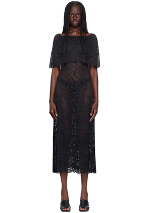 Beaufille Black Lotta Maxi Dress