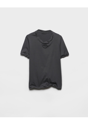 Shapeable cotton T-shirt