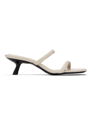 ANINE BING Off-White Hilda Mules