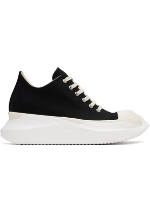 Rick Owens DRKSHDW Black Hollywood Abstract Low Sneaks Sneakers