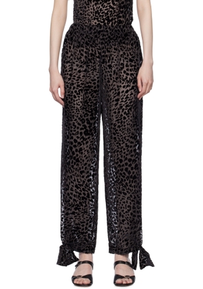 Caro Editions Black Coco Trousers